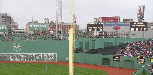 Fenway Park, Sunday afternoon game in 2005