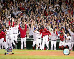 Red Sox Division Series Celebration
