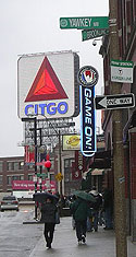The Citgo sign in Kenmore Square