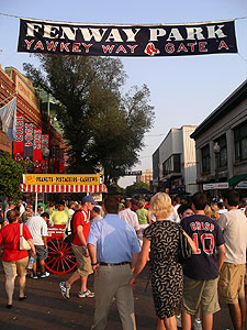Red Sox fans file into Fenway Park in 2006