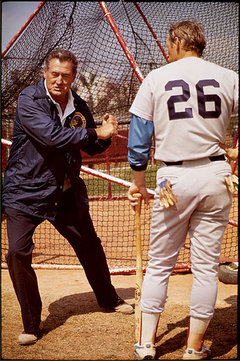 Ted Williams with Joe Rudi