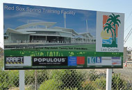 JetBlue Park rendering sign in Fort Myers