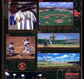 Red Sox Timeline poster