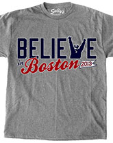 BelieVe in Boston victory symbol shirt
