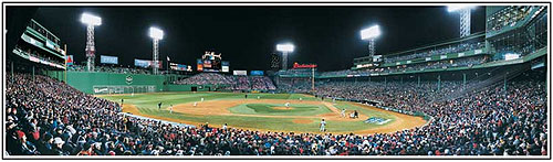 Fenway Park World Series Panorama by Rob Arra