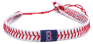 Boston Red Sox baseball seam necklace