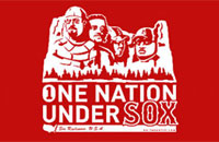 Sox Rushmore One Nation shirt