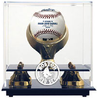 Red Sox single ball Golden Classic display case