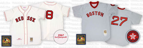 Classic Red Sox jerseys
