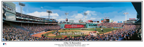 Red Sox World Series Ring Ceremony at Fenway Park - Rob Arra