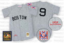 Ted Williams 1939 road Red Sox jersey