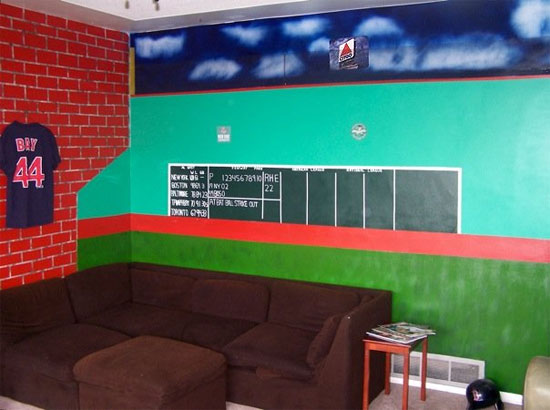 Fenway's left field wall