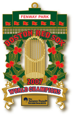 Red Sox World Championship ornament