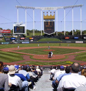 kauffman stadium 1985